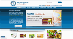 Desktop Screenshot of nguyentampharma.com.vn